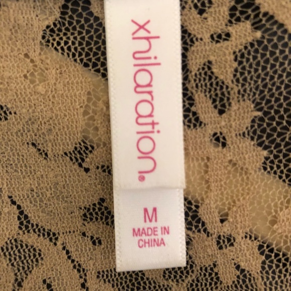 Lace Racer Back Printed Tank - Picture 3 of 5